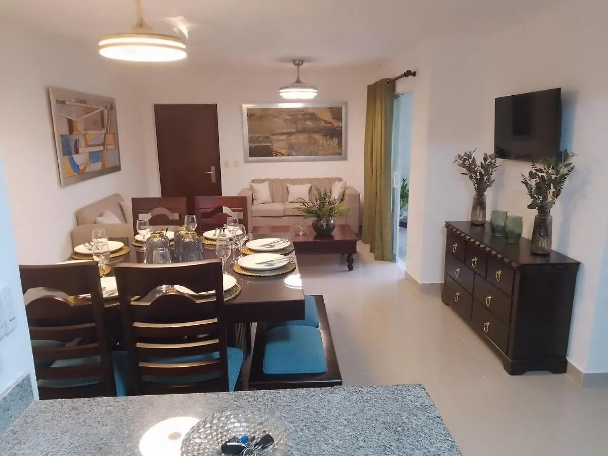 Apartamento Tipo Resort-Style Space 산티아고 데 로스 카바예로스 아파트